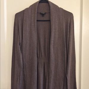 Brown Express cardigan